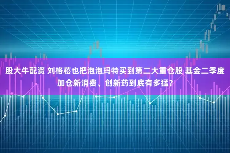 股大牛配资 刘格菘也把泡泡玛特买到第二大重仓股 基金二季度加仓新消费、创新药到底有多猛？